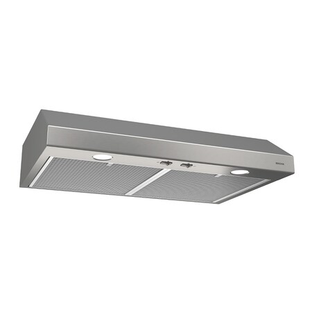 Broan-Nutone Glacier 36-Inch Stainless Steel Under Cabinet Range Hood BCSD136SS